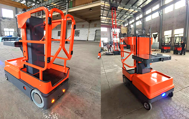 OPC easy operate electric self-drive lift order stock picker